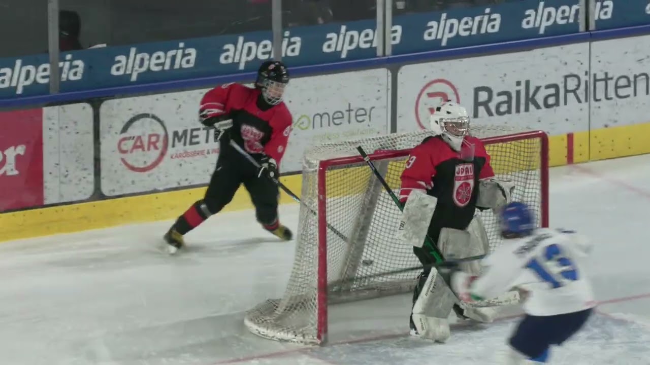 IIHF WM Women U18 Division 1 Group A  JAP vs ITA