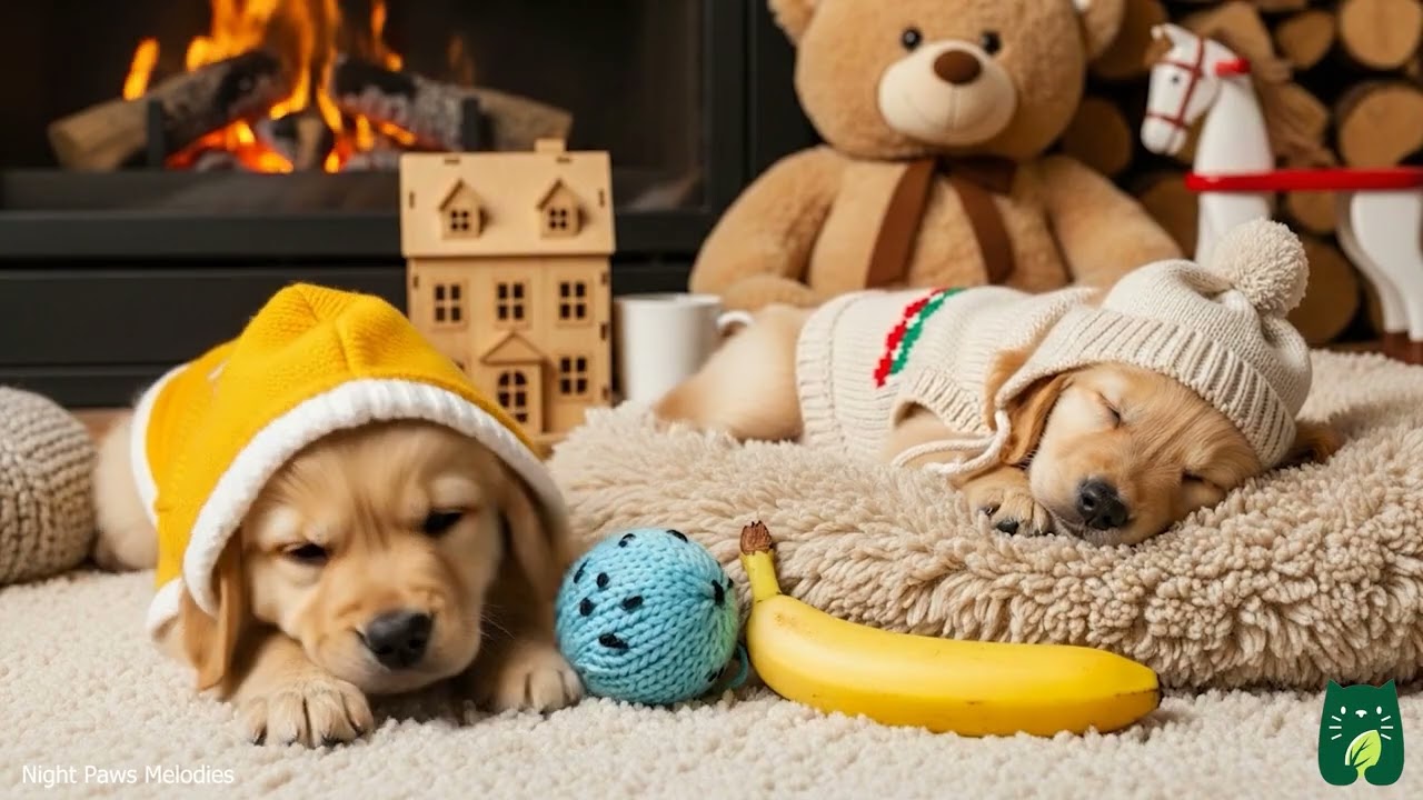 Deep Puppy Sleep Soundscape | Calming Music for Dogs with Separation Anxiety at Night