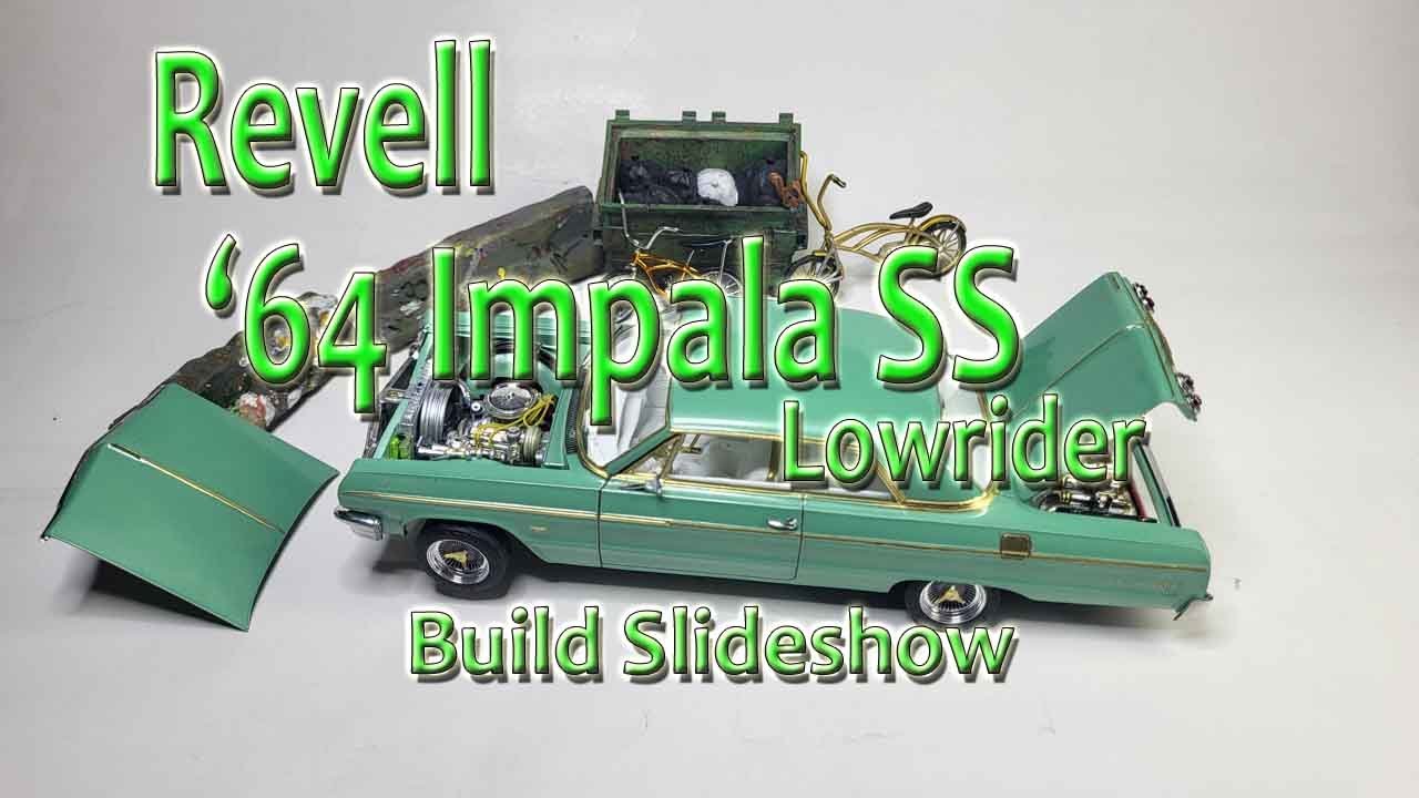REVELL OG old box '64 IMPALA SS Lowrider Full Build
