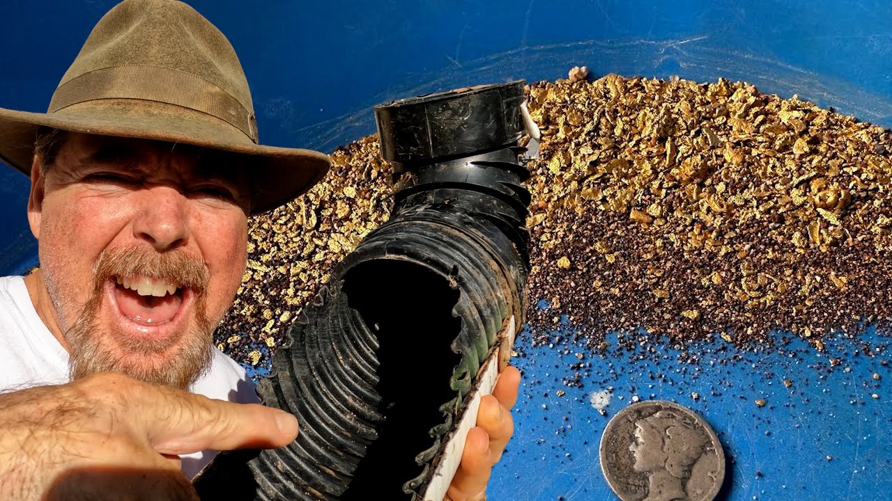 GOLD Prospecting Hack \ Find Gold Using a Rain Gutter! 🏆🔩