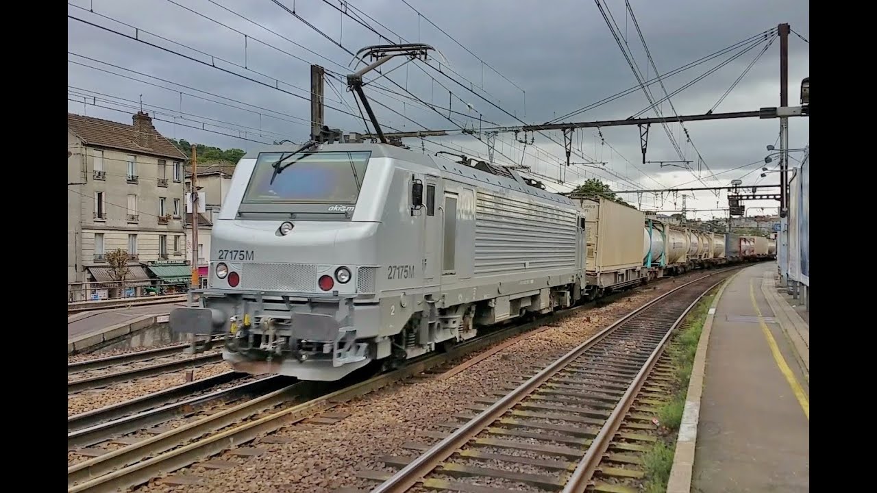 Trains RER TER INTERCITES TGV et FRET Gare de VILLENEUVE-SAINT-GEORGES
