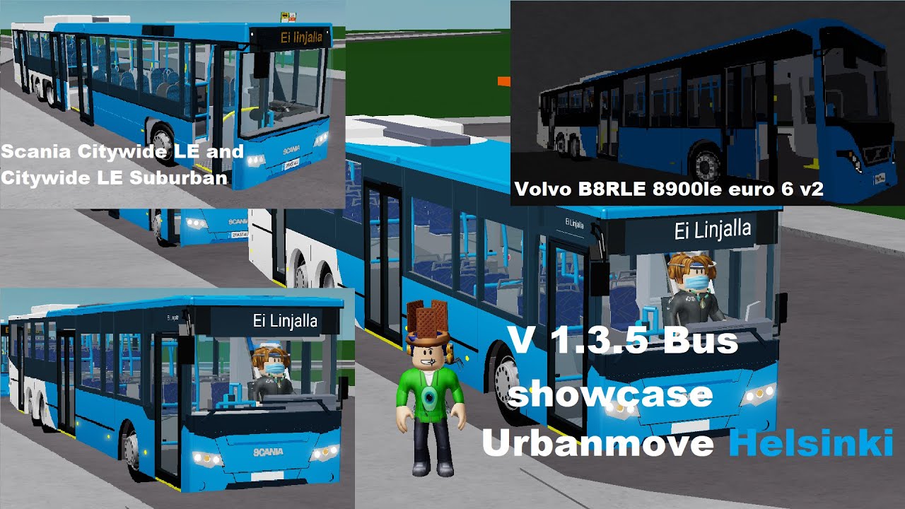 Urbanmove Helsinki bus showcase v1.3.5! (With RogerEesti_127)