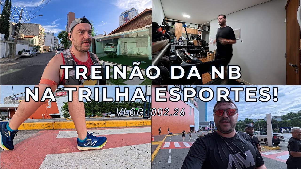 TREINÃO DA NEW BALANCE E INSCRIÇÃO NA MoBH!! #vlog002.26