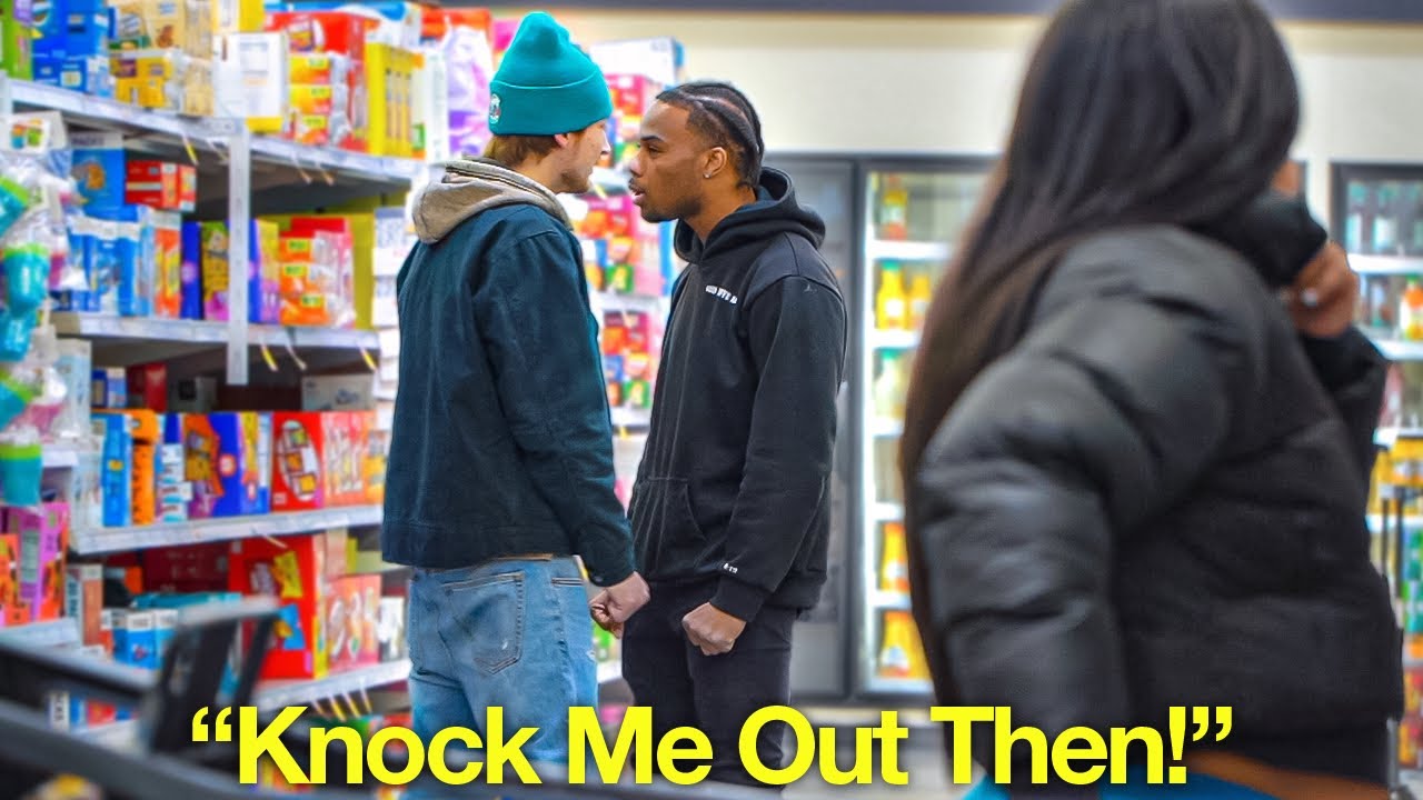 KNOCKING GANGSTERS OUT IN THE HOOD!!! *GONE TERRIBLE*