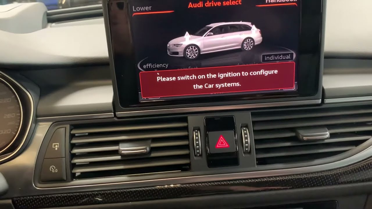 Audi A6 2015 service / oil reset