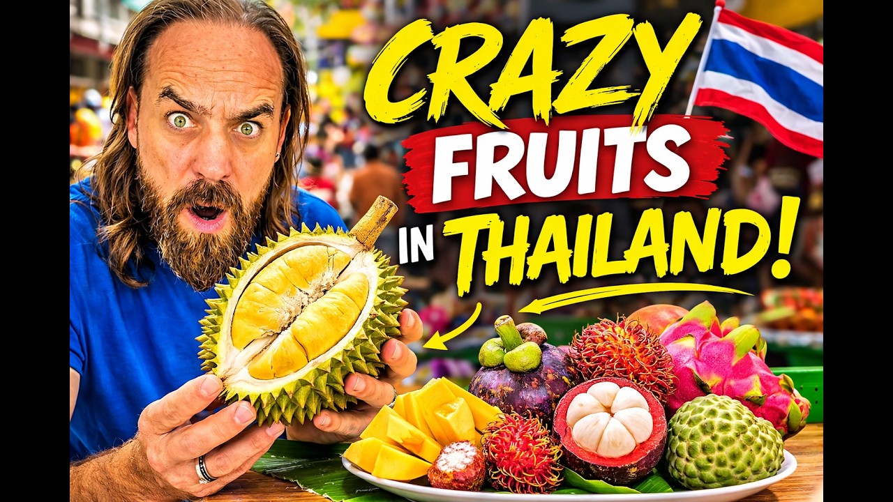 TAYLAND'DA NE YENİR? 🍎 Jackfruit'ten Durian'a Uzak Doğu'nun Şifa Deposu Meyveleri
