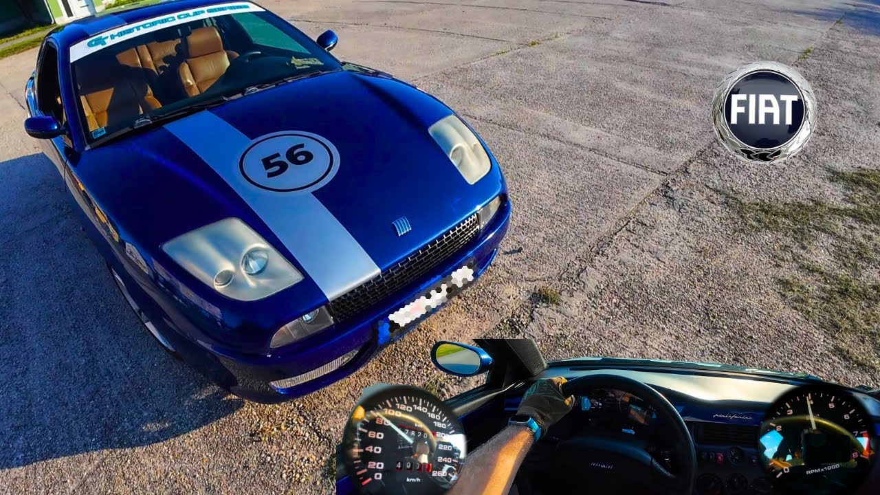 1998 Fiat Coupé 1.8 16V (96 kW, 130 HP) POV Test Drive | Italian Style With Analog Soul 🇮🇹