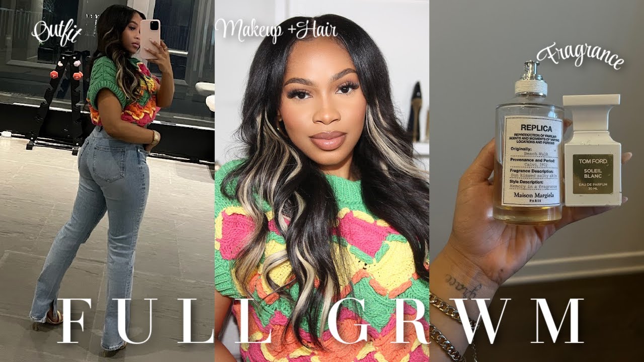 FULL GRWM | MAKEUP + HAIR + OUTFIT + FRAGRANCE