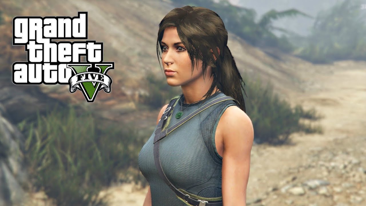 Lara Croft - Shadow of the Tomb Raider 🔥 GTA 5 MOD
