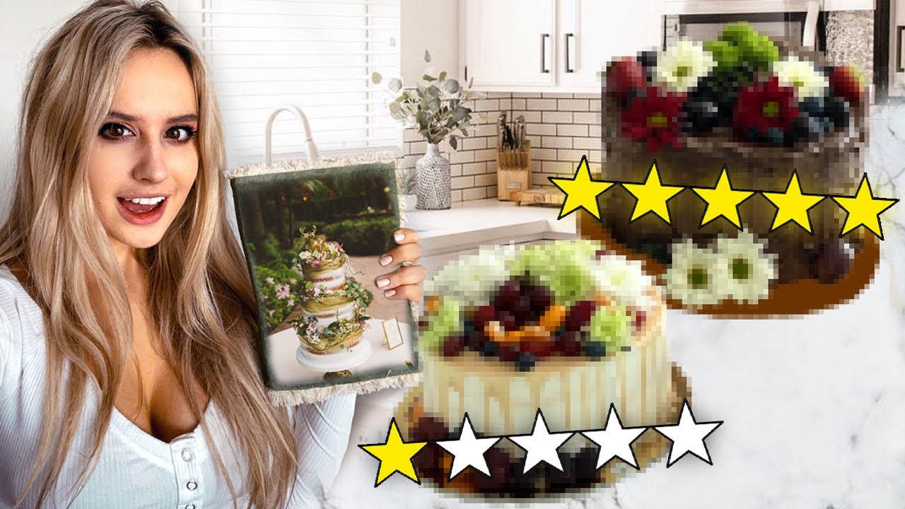 I ordered a WEDDING CAKE from 1 vs. 5 STAR BAKERY