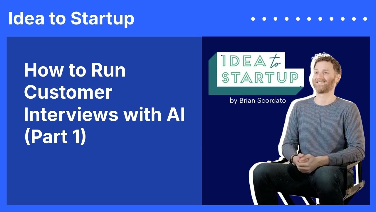 How to Run Customer Interviews with AI (Part 1)