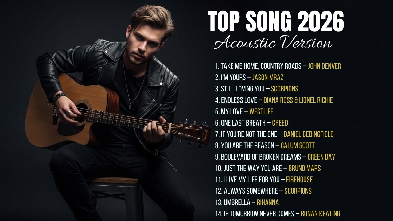 Timeless Love Songs Acoustic 🎸 | Classic & Modern Hits Collection