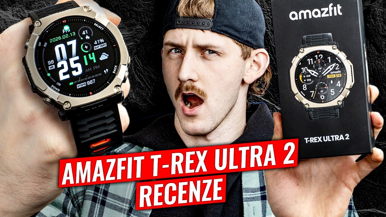 Amazfit T-Rex Ultra 2 recenze – Větší, chytřejší a odolnější