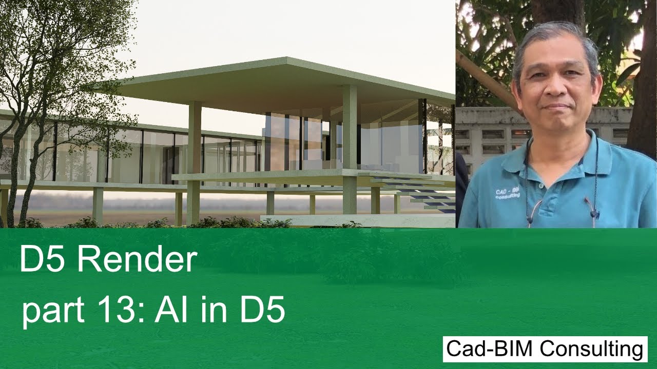 D5 Render part 13: AI in D5