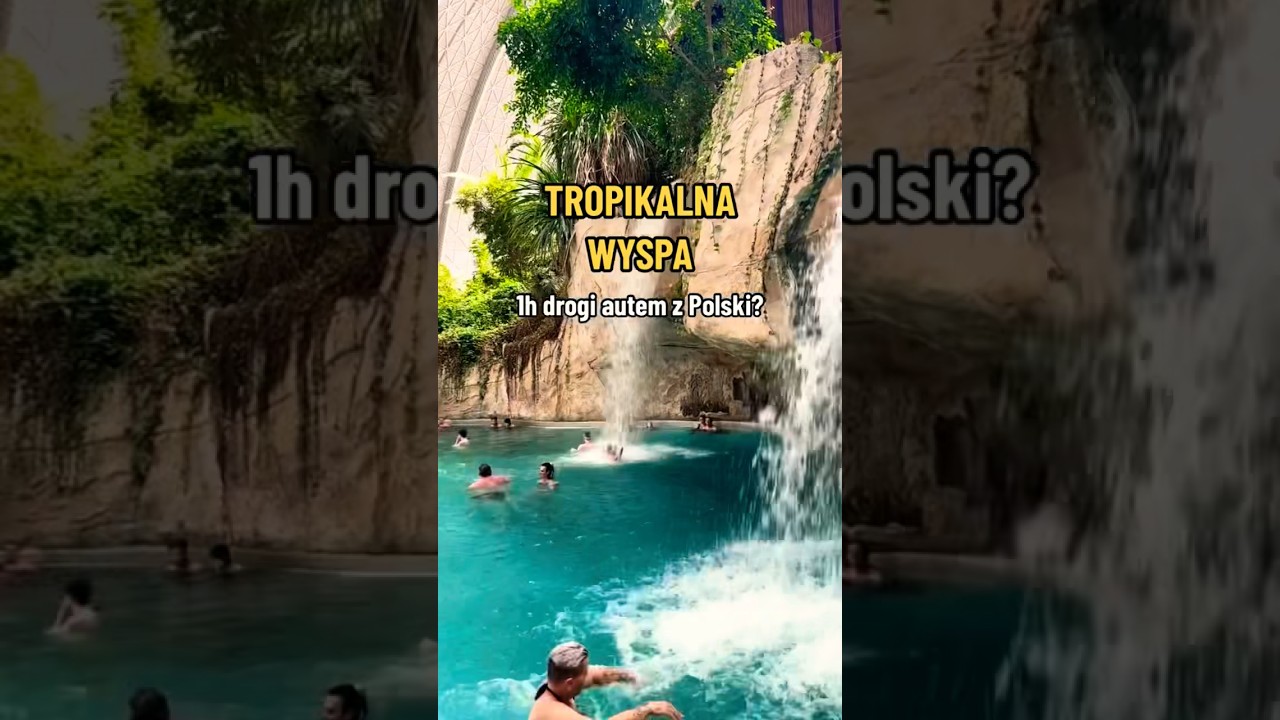 Tropikalna WYSPA 1h drogi z Polski? 😍📍Tropical Islands pod Berlinem! 🌿 #tropicalislands #berlin