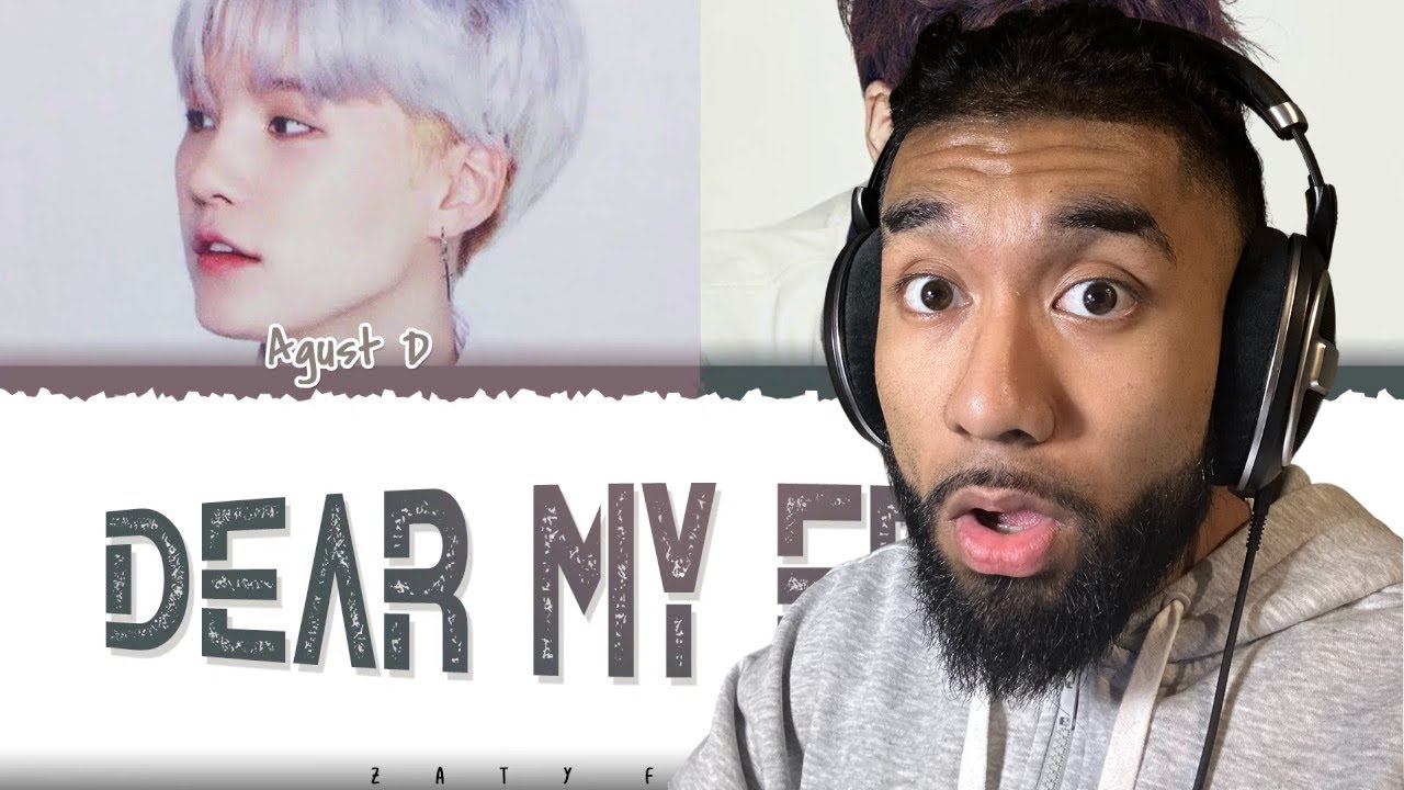 Agust D feat. Kim Jong Wan of NELL - 'Dear My Friend' Lyrics Color Coded (Han/Rom/Eng) | REACTION