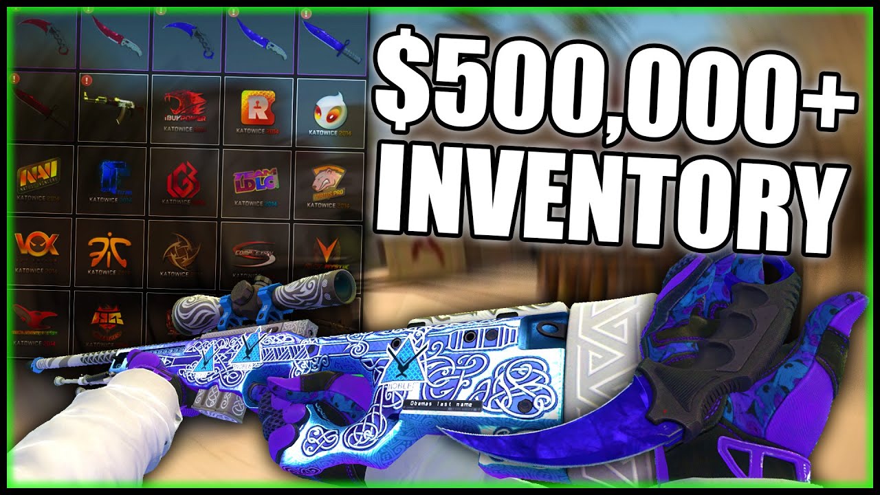 Reviewing The MOST EXPENSIVE CS:GO YouTuber INVENTORY EVER! Bibanator