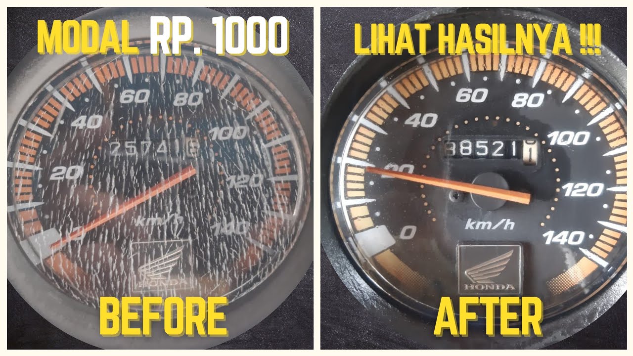 Cara Menghilangkan Retak Pada Kaca Speedometer