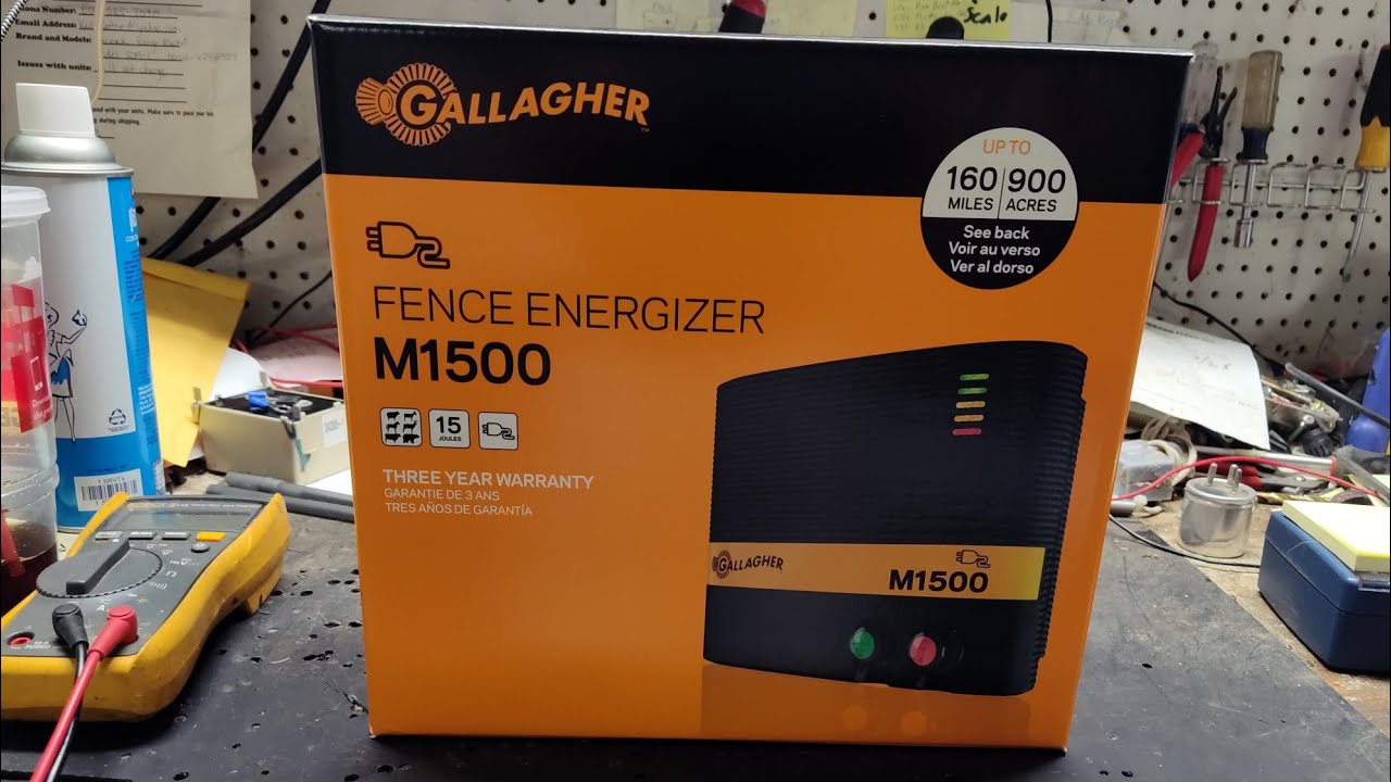 THUMBS UP! A Reliable Electric Fence Charger With Adaptive Control | Gallagher M1500