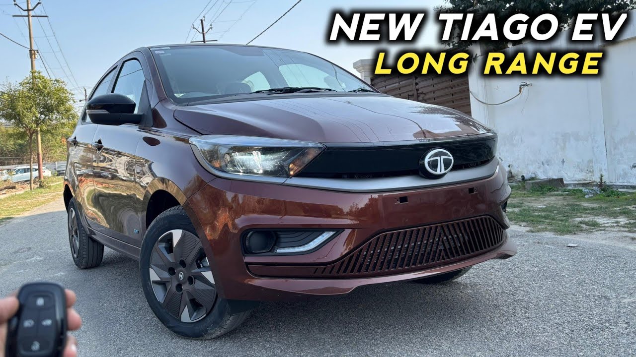 Best City Car😍New Tata Tiago Ev XZ Plus Tech LUX LR Detailed Review 