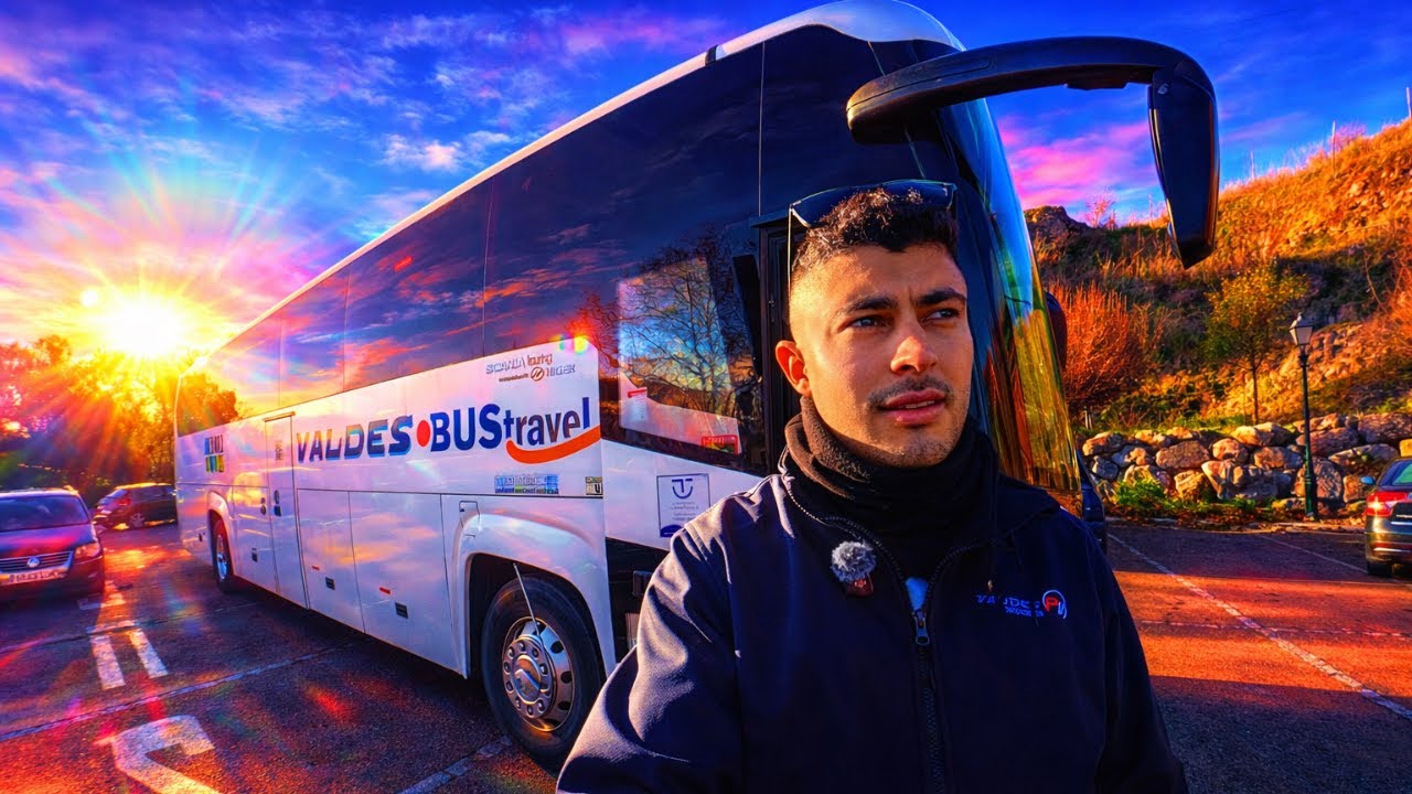 Esto es trabajar en Año Nuevo | Chofer de autobús en la vida real🎆🚌