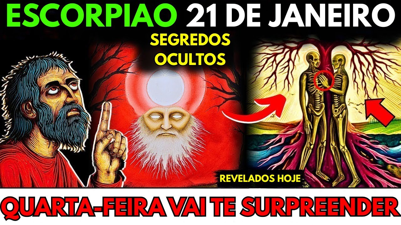 ESCORPIÃO ⚠️ A MUDANÇA DE 21 DE JANEIRO ESTÁ ACONTECENDO — O Universo Está Se Revelando! 🔮