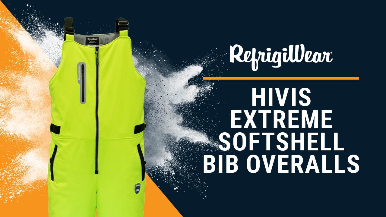 HiVis Extreme Softshell Bib Overalls