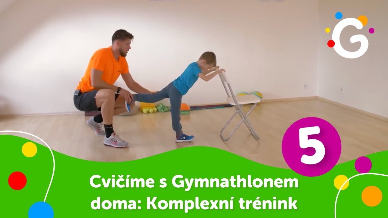 Cvičení s dětmi na doma 🤸🏻‍♀️ Komplexní trénink #5 😁