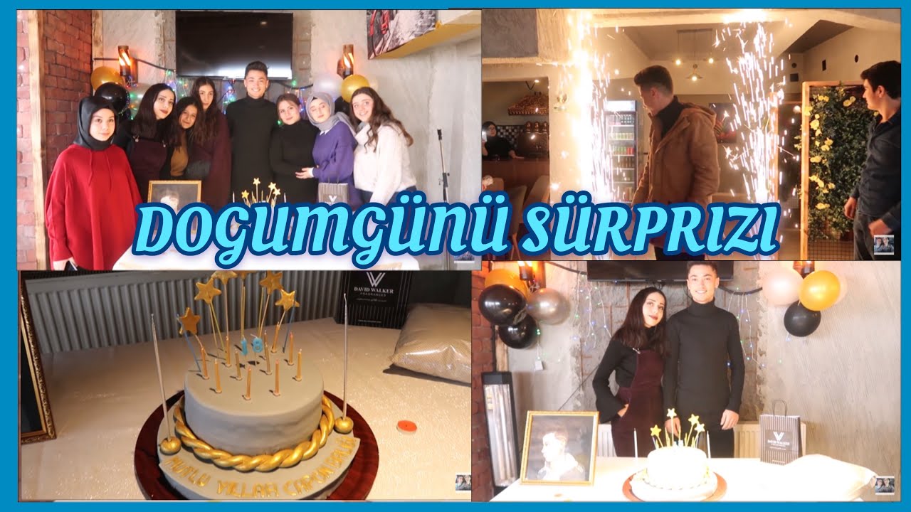 Doğum Günü Sürprizi🎂 VLOG | Arkadaşlarımı Tanıyın🥳