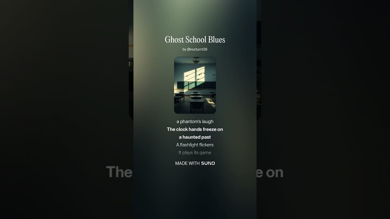 Ghost School Blues