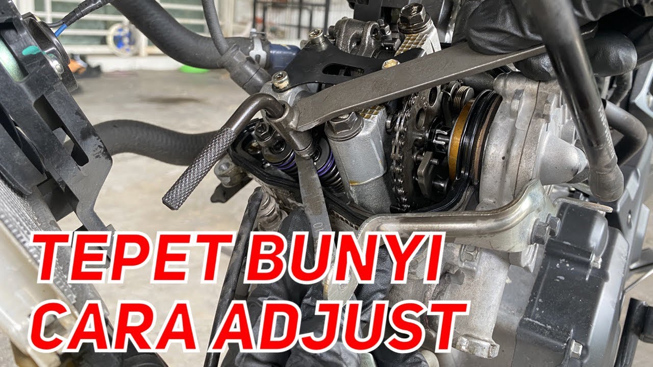 Y16ZR - Cara adjust valve clearance (tepet)