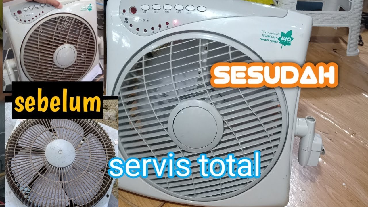 Kipas Angin Bio plasma hanya bergetar