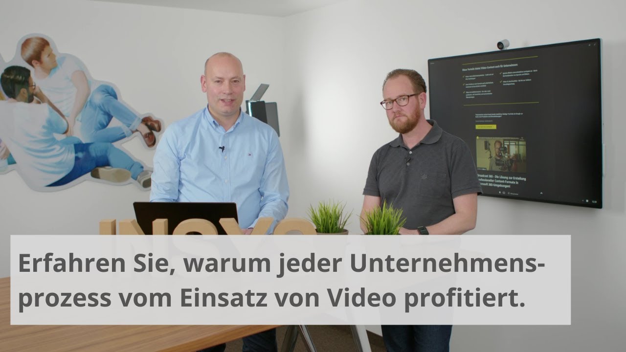 Broadcast 365 und Microsoft 365: Warum Video-Content für Unternehmen unverzichtbar ist