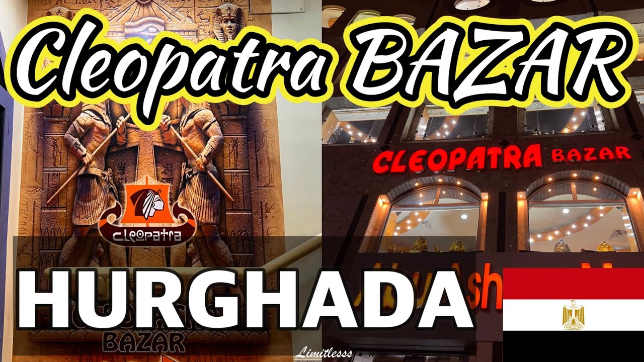 Shoppen im CLEOPATRA BAZAR & Hurghada City in Ägypten 🇪🇬🐫 | Reise VLOG | 2023 #hurghada #egypt