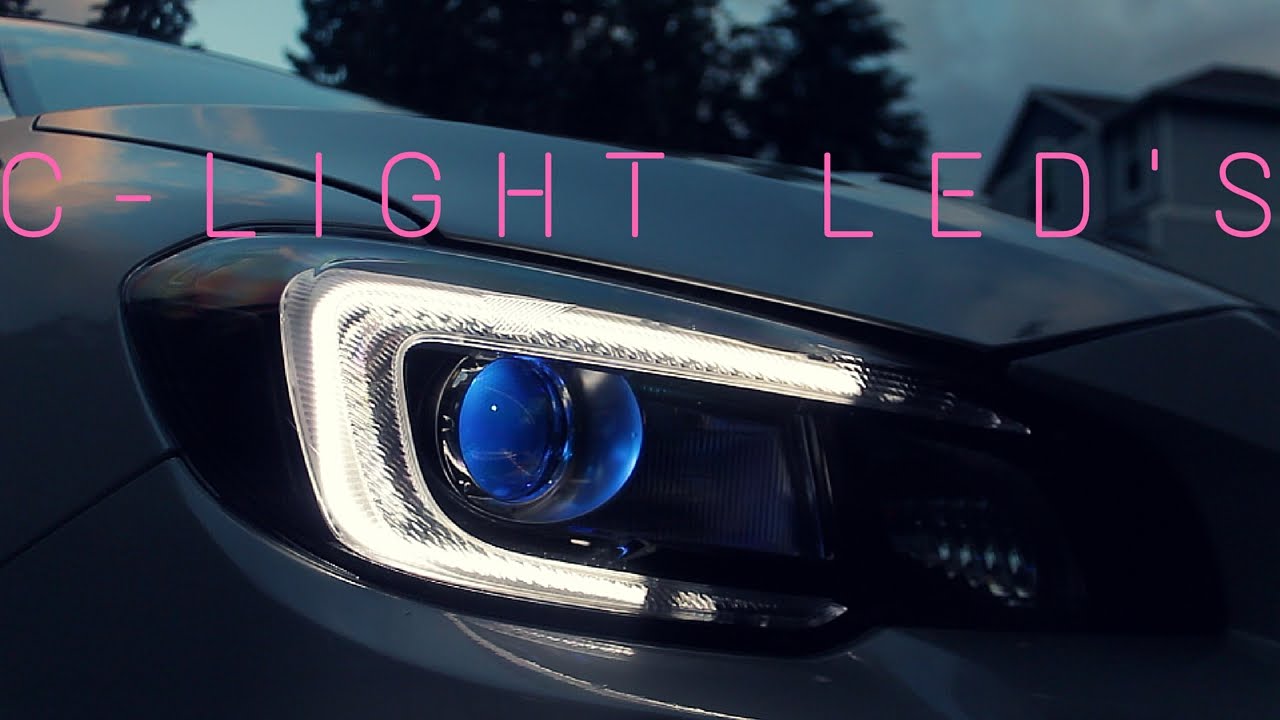 Diode Dynamics C-Light LED's How To Part 1/2 2016 WRX Limited