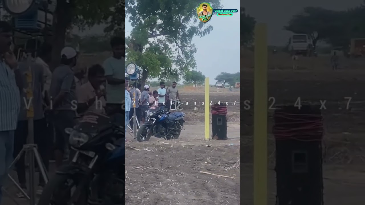 PART19: Director Hari Shooting Spot From Rathnam Movie | Vishal | #shorts #short
