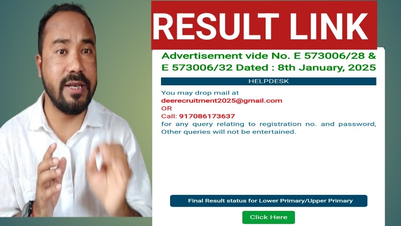 Result Link of DEE LP UP 4500 