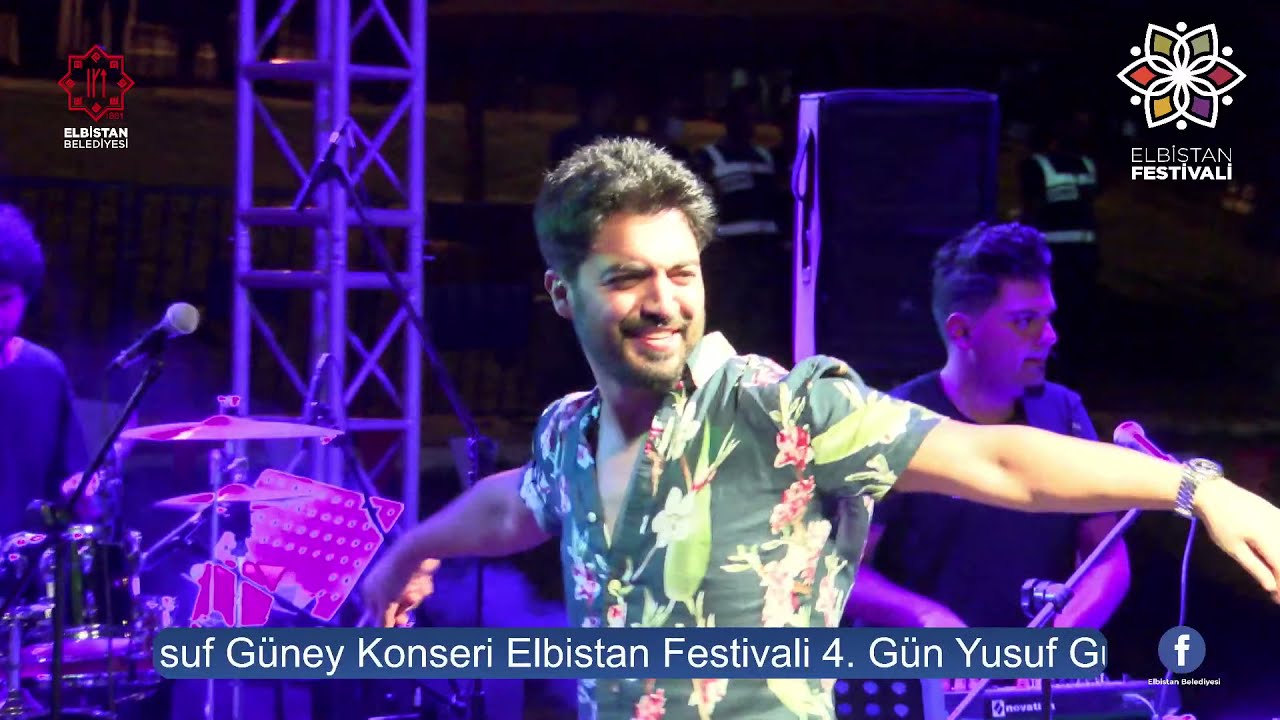 Elbistan Festivali 3. Gün Yusuf Güney Konseri