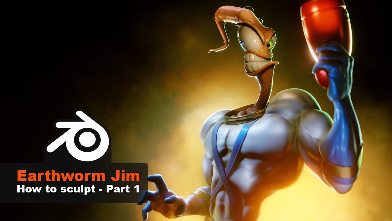 Earthworm Jim | How to Sculpt - Part 1