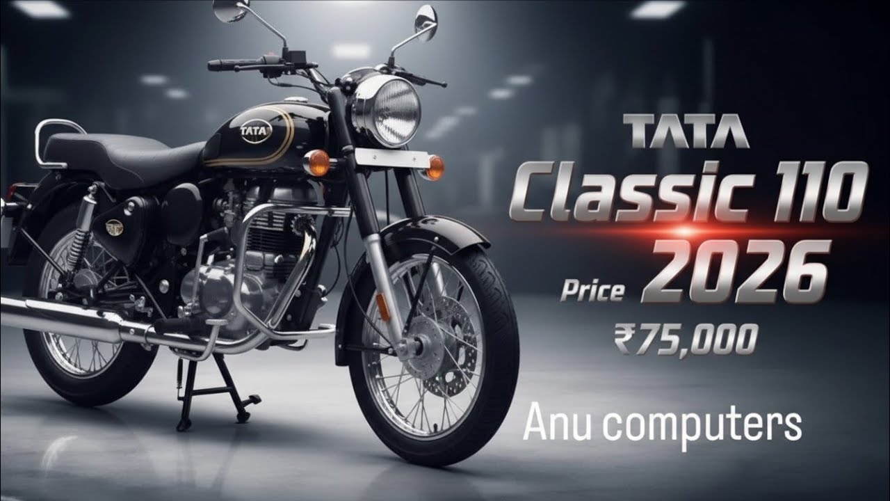 Tata Classic 125 2026 – Retro King with Insane Mileage & Price! 😱🔥”