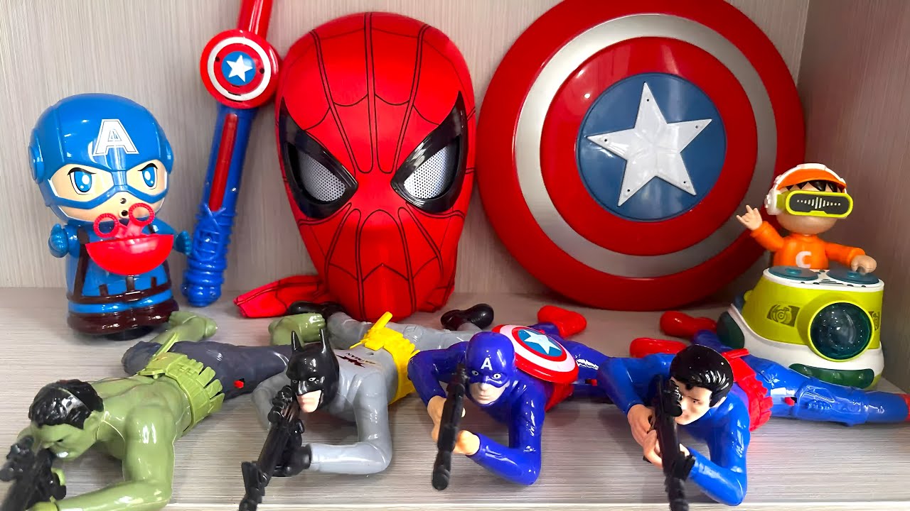 Spider Man toy series, popular Avengers hero toy set, Marvel popular toy immersive unboxing.