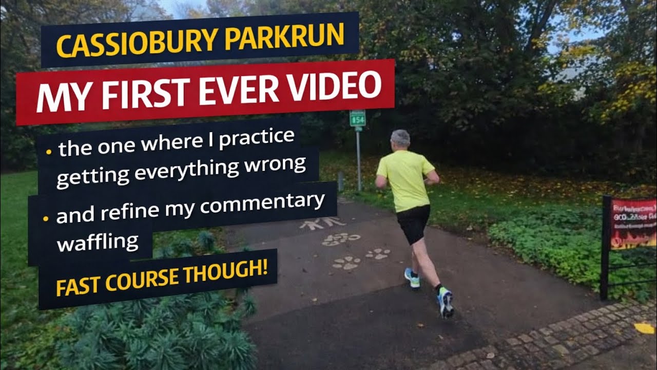 Cassiobury Parkrun Commentary, The One I Messed Up Before I Even Started