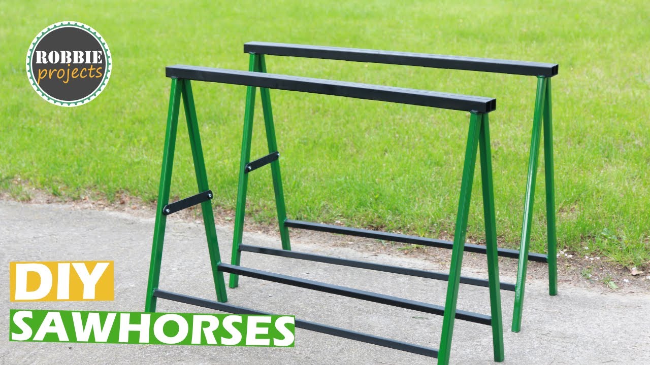 Making Steel SawHorses