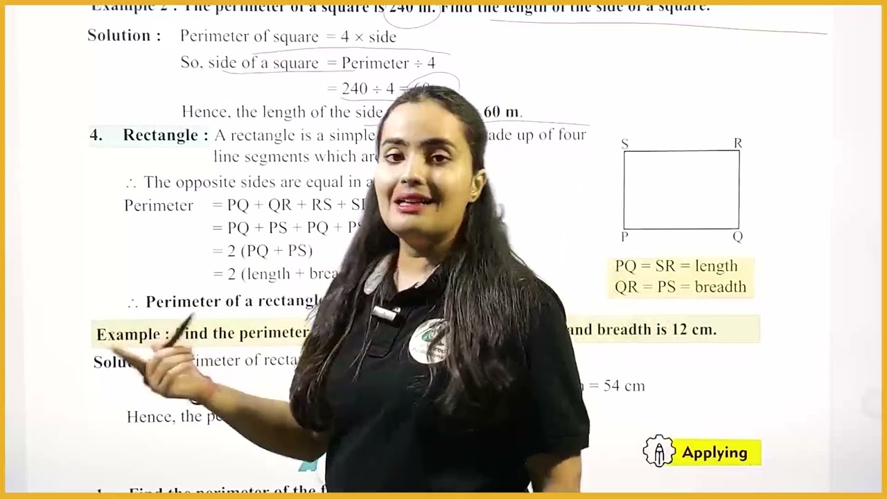 Intello Math Class 4 Chapter 13 Perimeter and Area