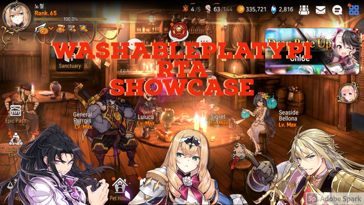 WashablePlatypi Season 2 RTA showcase!