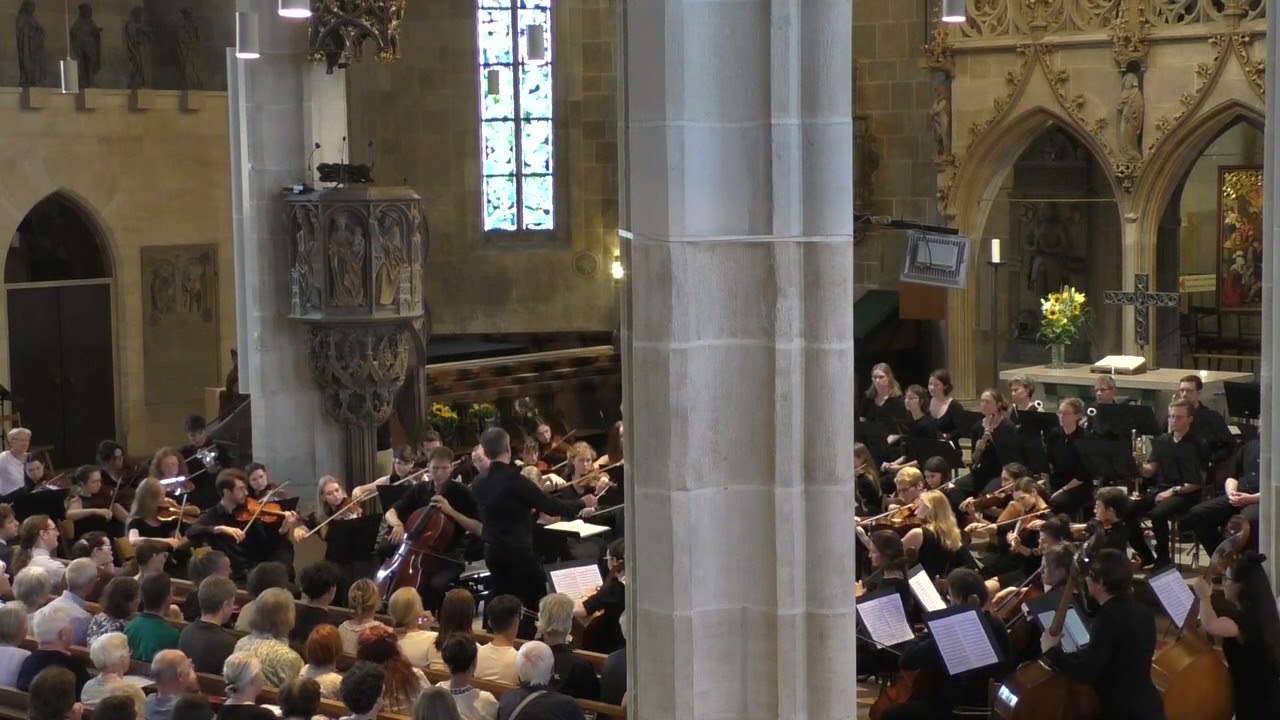 Sommerkonzert 2025 Dvorak Cellokonzert B Moll, Op. 104 Freie Sinfonie T&uuml;bingen & Lionel Martin