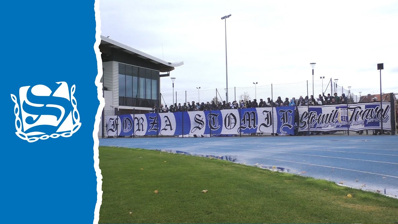 ⬜🟦 Doping kibic&oacute;w Stomilu Olsztyn w meczu z Granicą Kętrzyn (18.10.2025 r.)