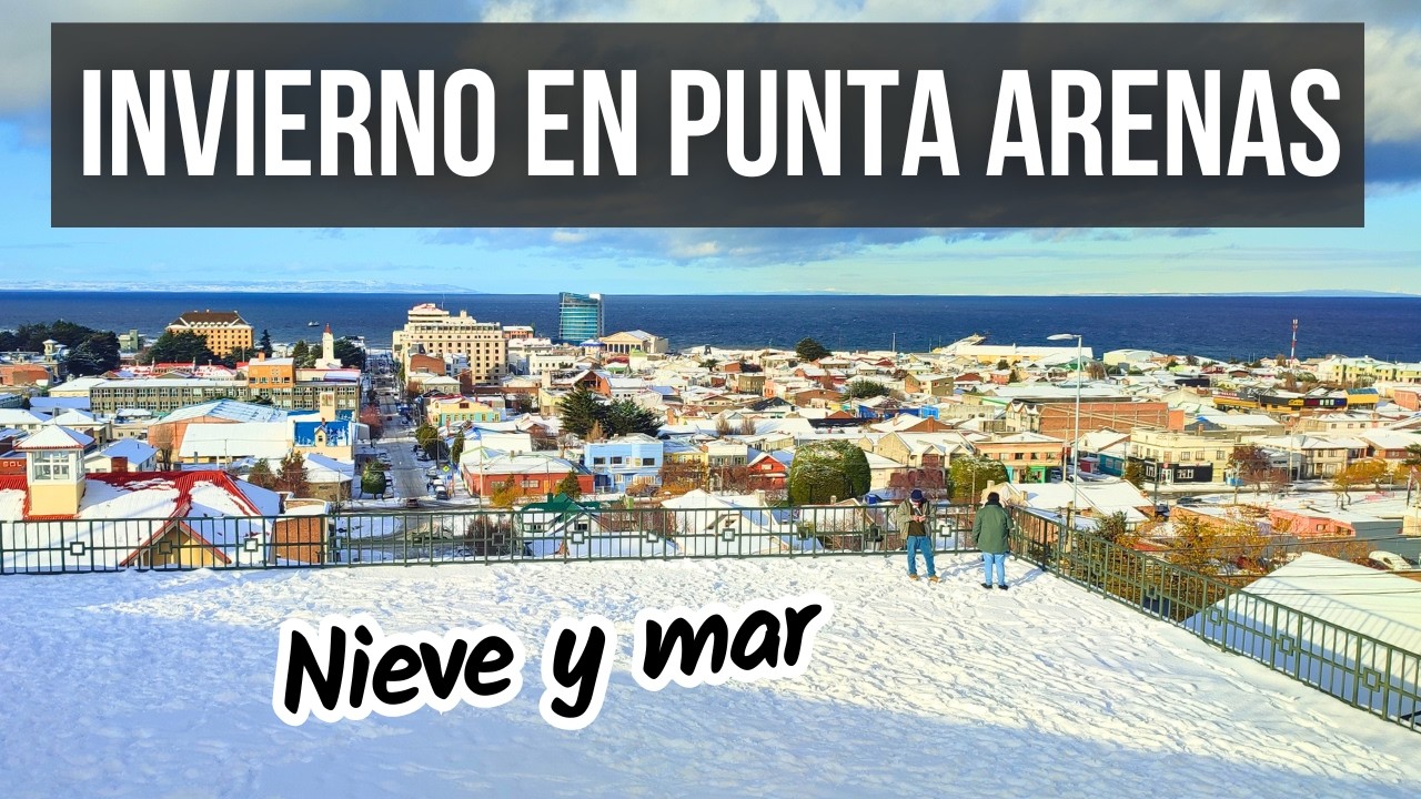 Qué hacer en PUNTA ARENAS en invierno ☃️ | Guía de viaje con precios 2024 | Playa con nieve 🌊❄️