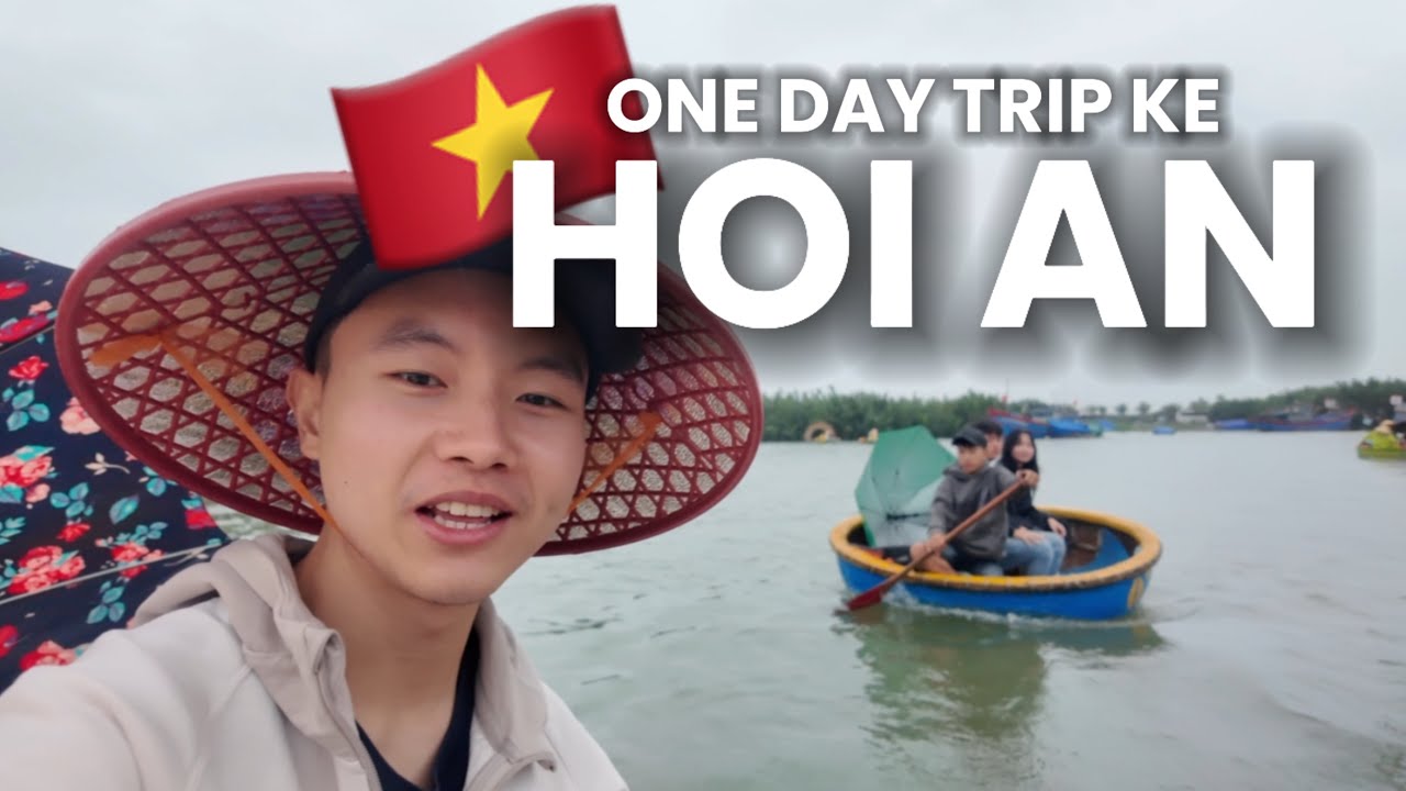 🇻🇳Seharian Explore Hoi An, Vietnam: Coconut Boat, Seafood!