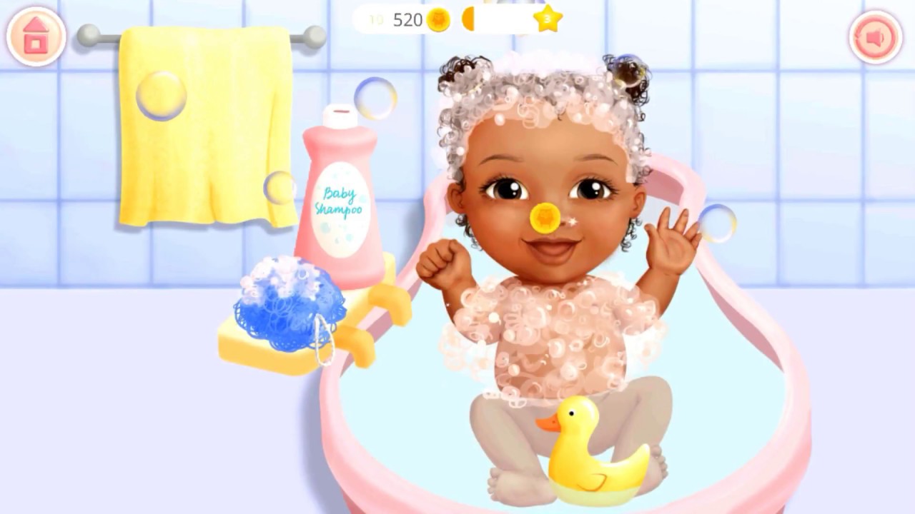 Sweet Baby Girl Daycare 2 | Learn To Bathe, Dress up, Feed Baby Game For Kids